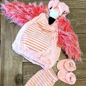 Baby pink flamingo costume